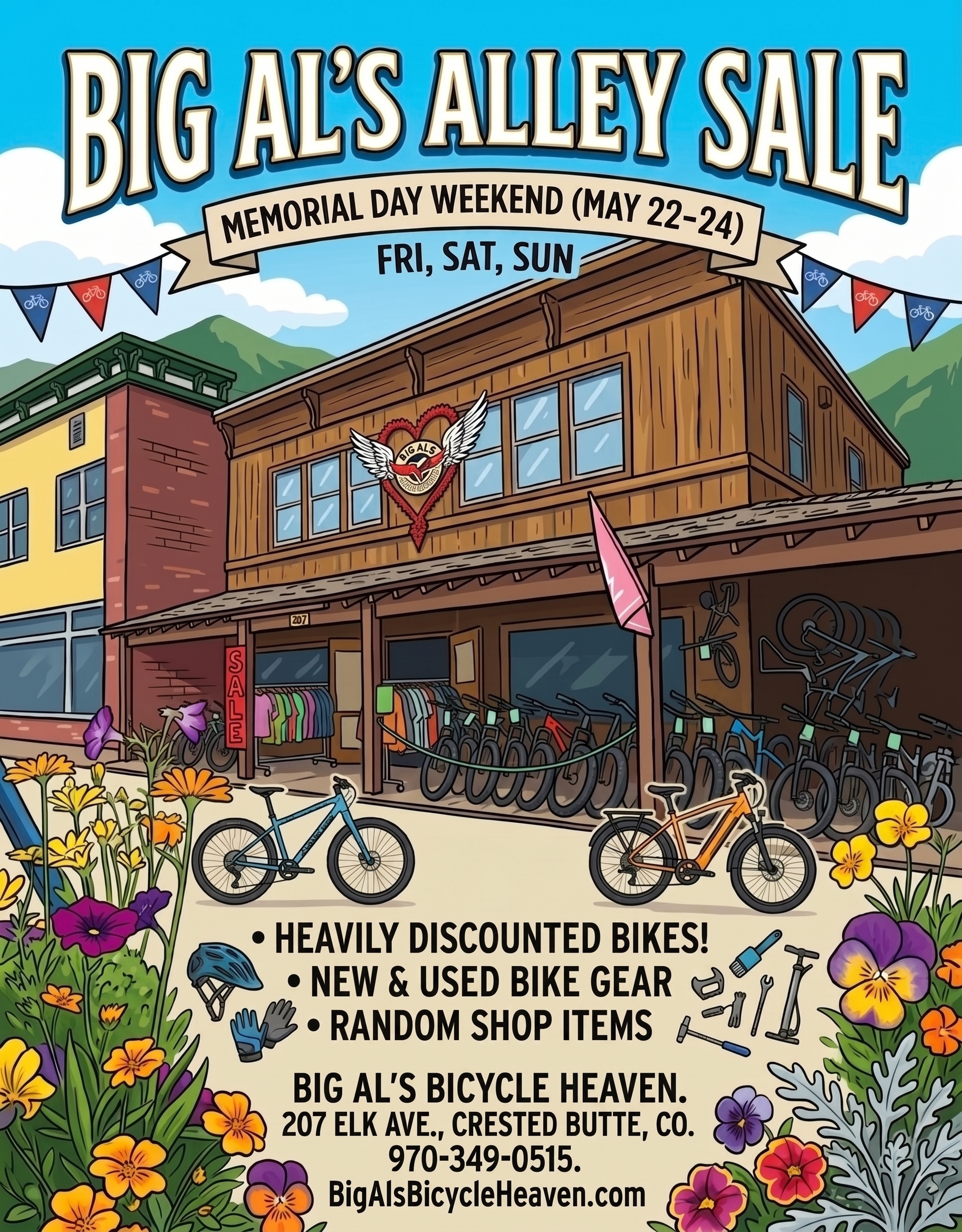 Big Al's Alley Sale — This Weekend Only